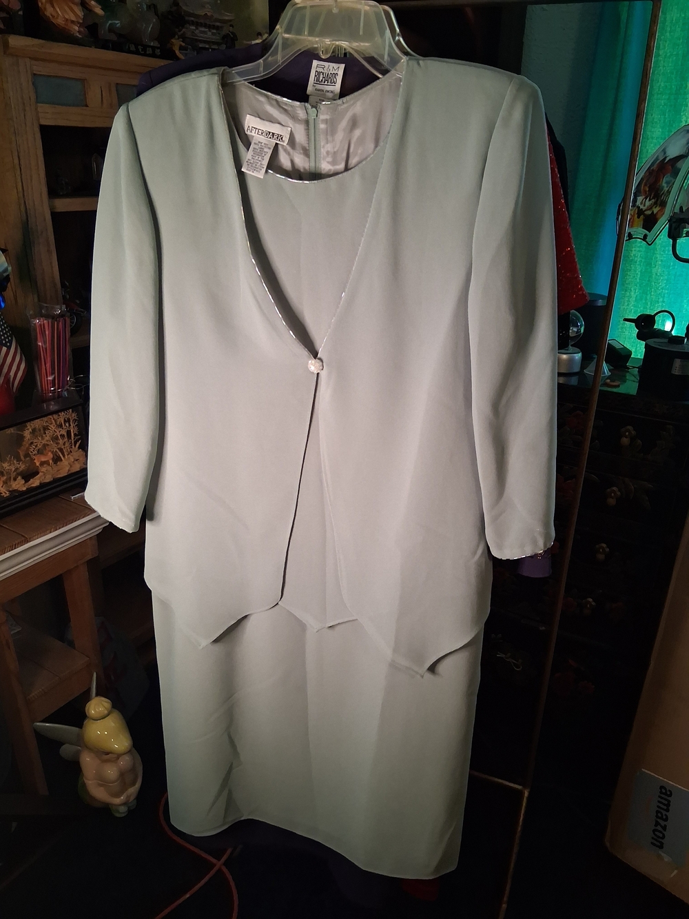 Elegant Women's Mint Green Dress